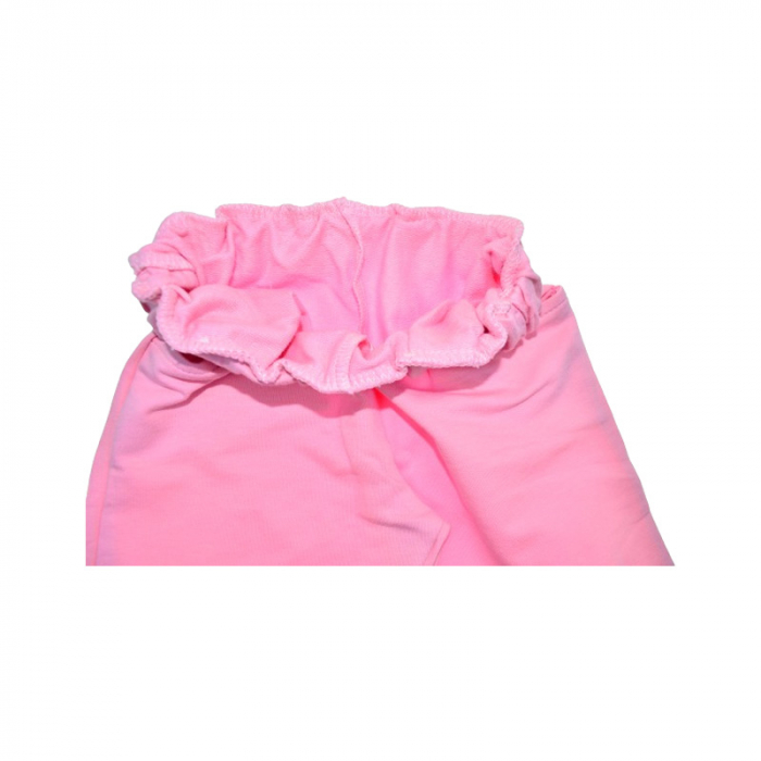 Compleu 2 piese pantaloni si jacheta pentru fete Mini Junior COMP-TRMJ2, Roz [4]