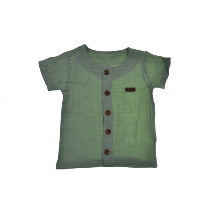Compleu 2 piese pentru baieti bluza si pantaloni lungi DALEEN 02-2023V, Verde [2]