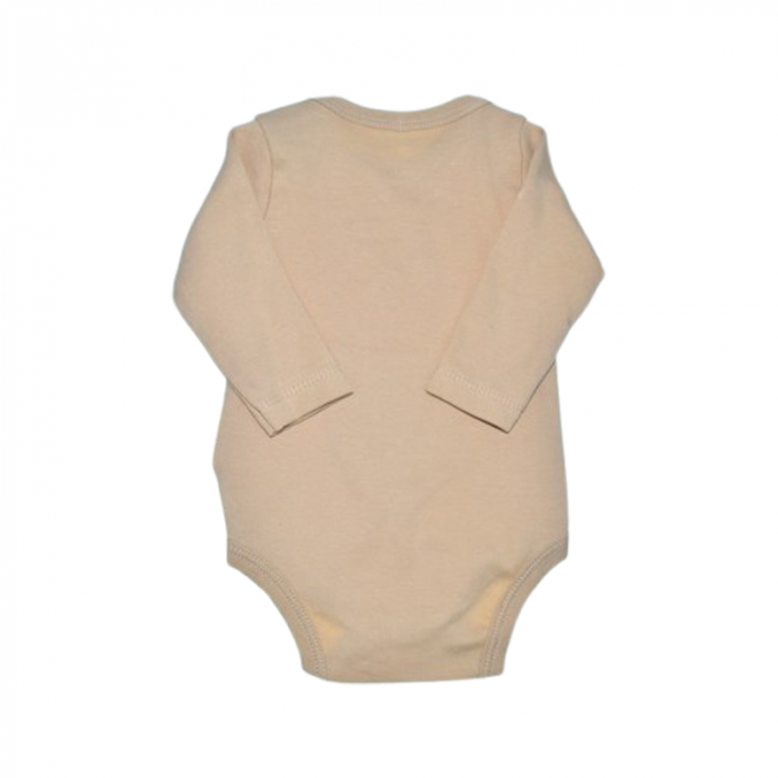 Compleu 2 piese, pentru baieti, body si pantaloni, Mini Junior, 243262M, Maro [3]