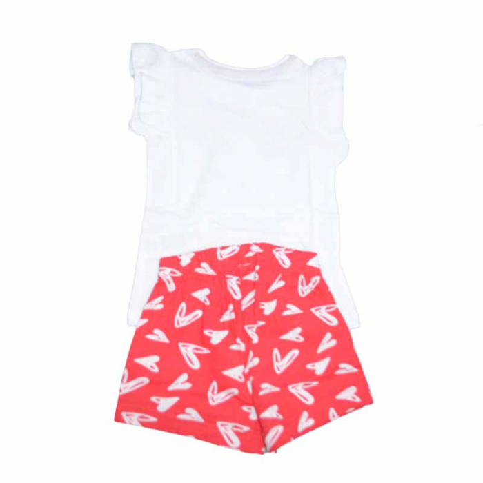 Compleu 2 piese pentru fete E Plus M Minnie Mouse 053027A, Alb [4]