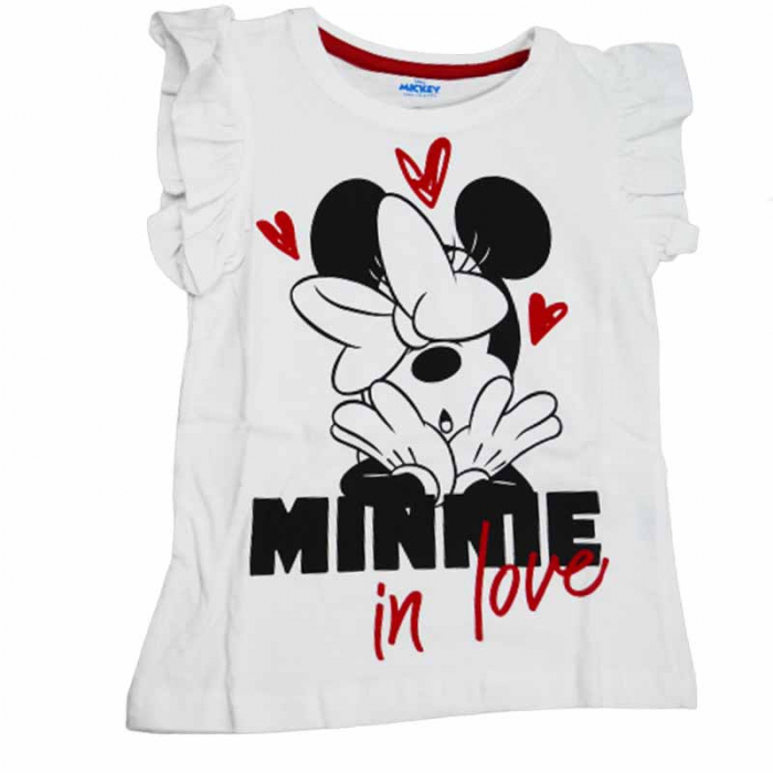 Compleu 2 piese pentru fete E Plus M Minnie Mouse 053027A, Alb [3]