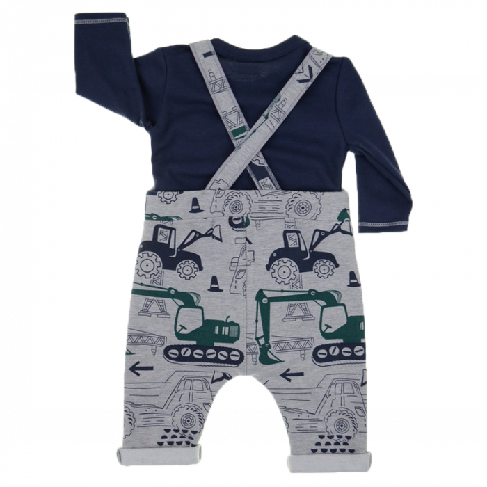 Compleu 2 piese pentru baieti Karen CPB47-62, Multicolor [2]