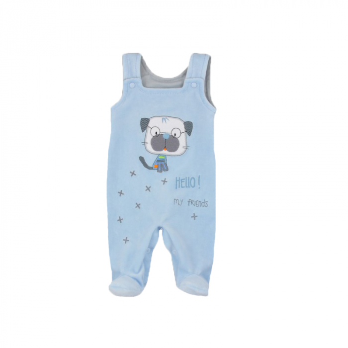 Compleu 2 piese pentru baieti Koala Hello 04-846A-74-cm, Albastru [2]