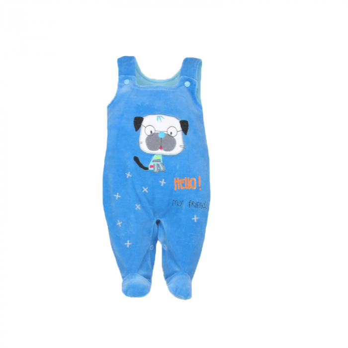 Compleu 2 piese pentru baieti Koala Hello 04-846A1-74-cm, Albastru [2]