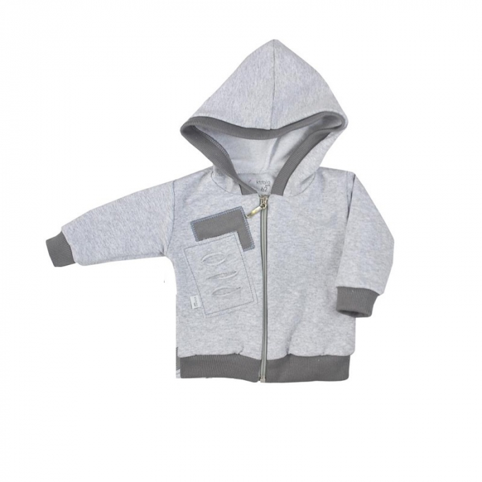 Compleu 2 piese pentru baieti Koala Kamilek 08-501G-86-cm, Gri [2]