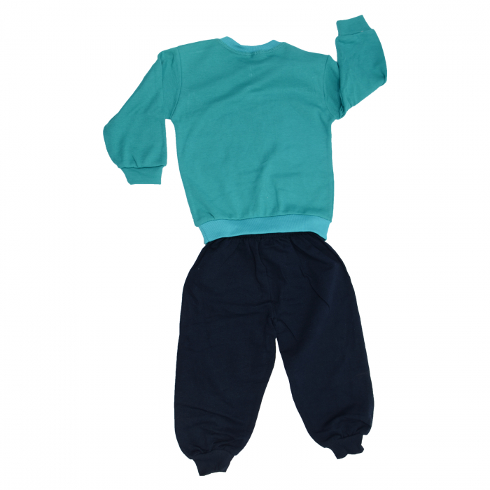 Compleu 2 piese pentru baieti Mini Junior BLK-4-80, Turcoaz [2]