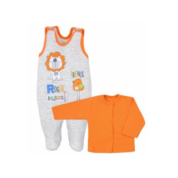 Compleu 2 piese pentru copii Koala Roger 04-523P-74-cm, Portocaliu [1]