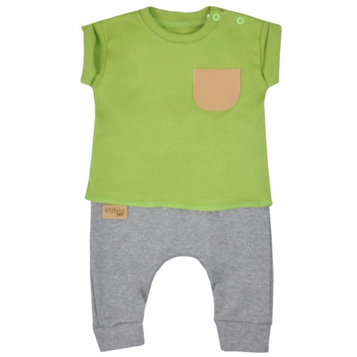 Compleu 2 piese de vara pentru baieti Koala Summer Boy 07-727V-68, Multicolor [1]
