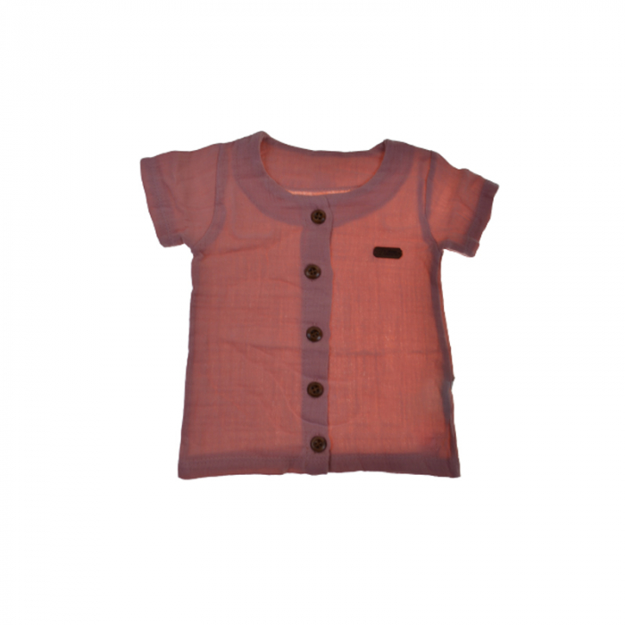 Compleu 2 piese pentru fete bluza si pantaloni  DALEEN 02-2023, Coral [2]