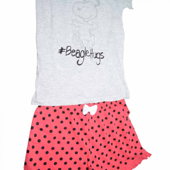 Compleu 2 piese pentru fete E Plus M Peanuts 058336R, Roz [3]