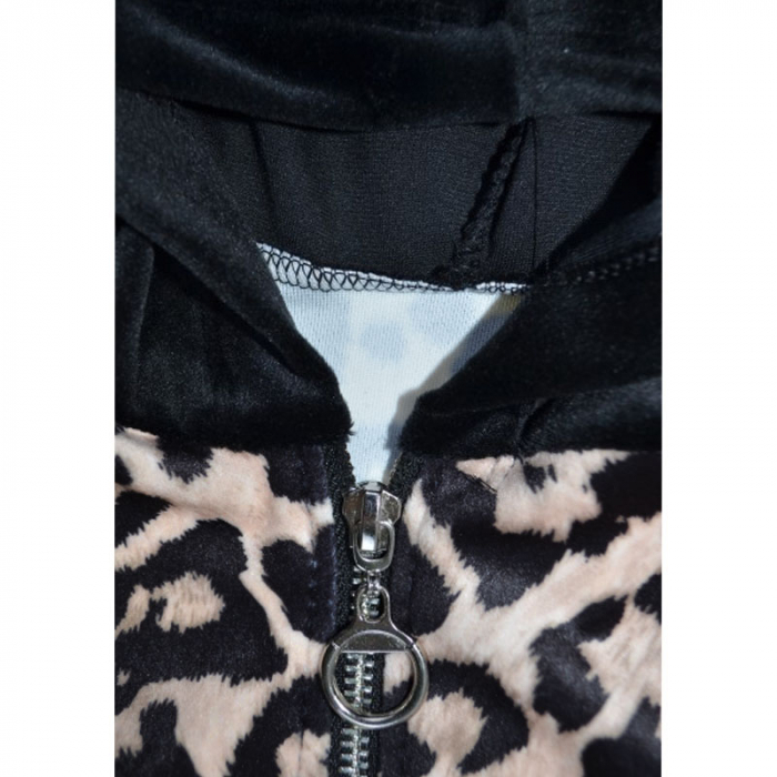 Trening 2 piese din catifea pentru fete Lucky Girl 5070, Negru [3]