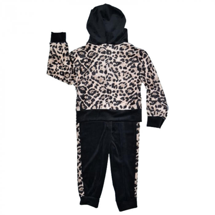 Trening 2 piese din catifea pentru fete Lucky Girl 5070, Negru [2]