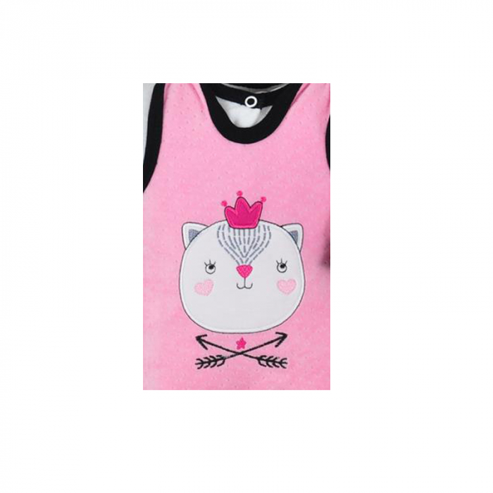 Compleu 2 piese pentru fete Koala Brzdac 06-419R-68-cm, Roz [3]
