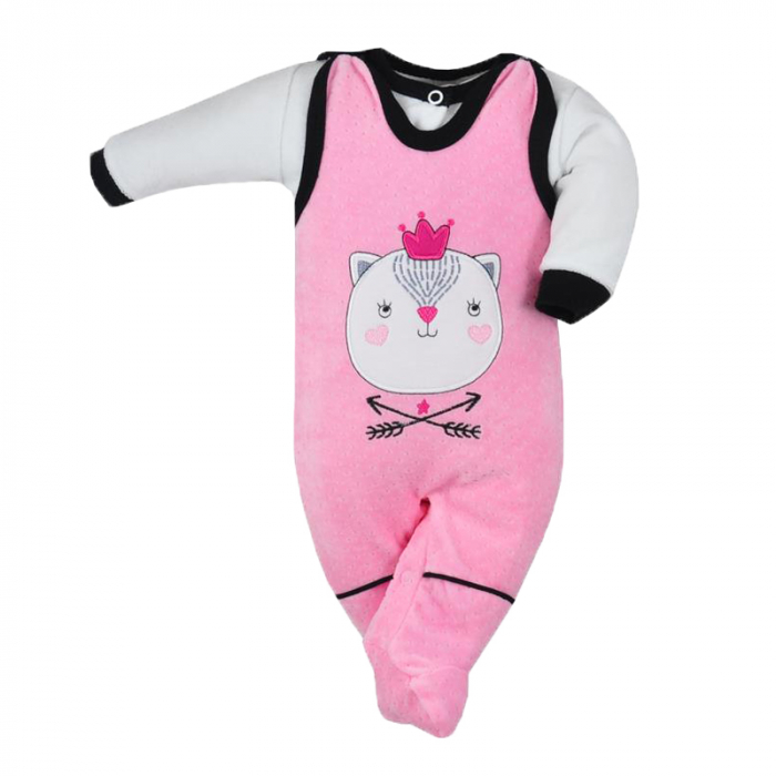 Compleu 2 piese pentru fete Koala Brzdac 06-419R-68-cm, Roz [2]
