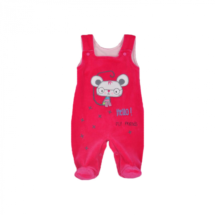 Compleu 2 piese pentru fete Koala Hello 04-846F-74-cm, Fucsia [3]