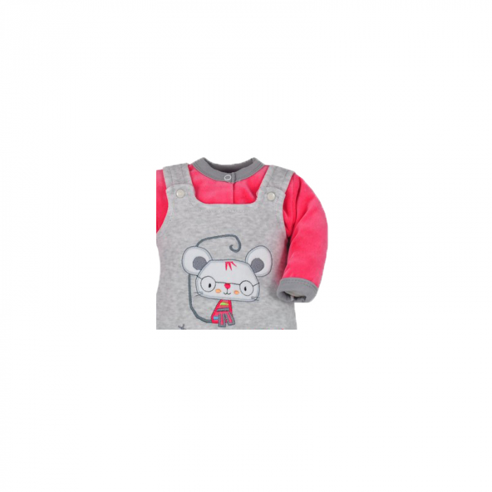 Compleu 2 piese pentru fete Koala Hello 04-846G1-56-cm, Gri [3]