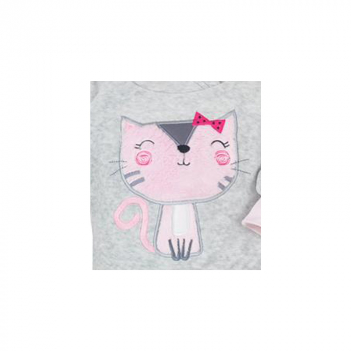 Compleu 2 piese pentru fete Koala Przytulak 07-013-86-cm, Gri [2]