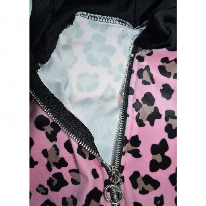 Trening 2 piese din catifea pentru fete Lucky Girl 5070F, Fucsia [3]
