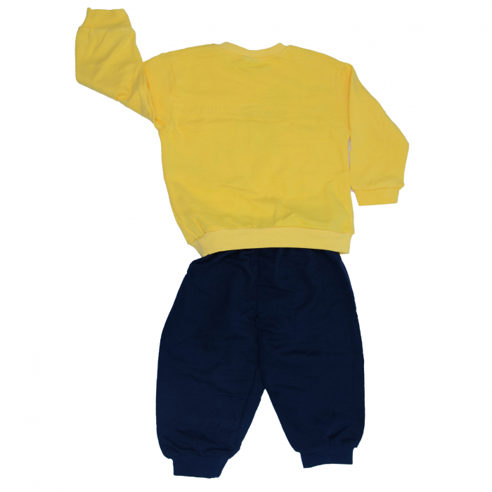 Compleu 2 piese pentru baieti Mini Junior BLK-3-80, Galben [2]