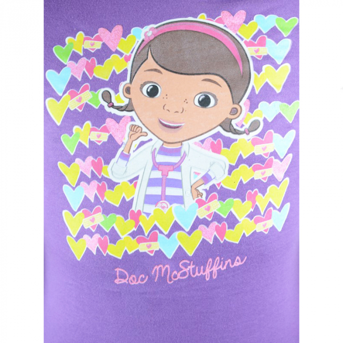Compleu 2 piese pentru fete Sun City Doc. McStuffins HO1323-M-104, Mov [3]