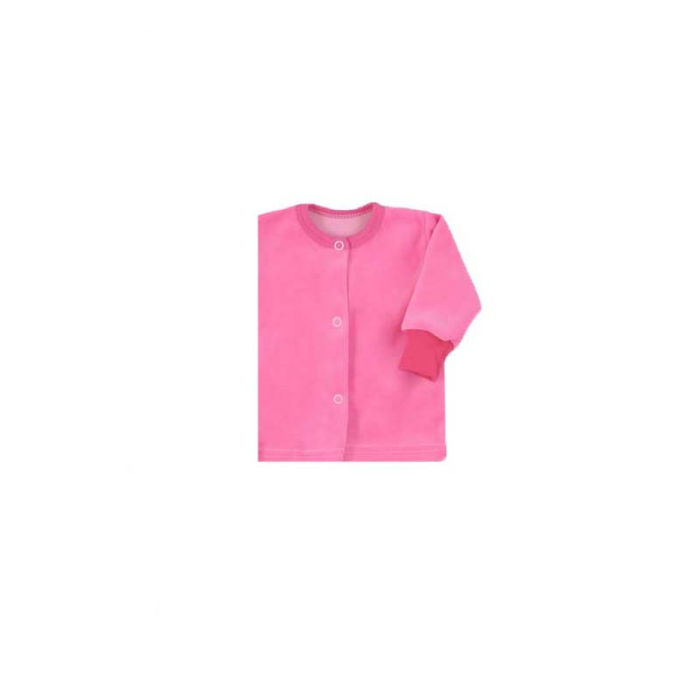 Compleu 2 piese salopeta si bluza copii Koala 2628-F-80-cm, Fucsia [3]