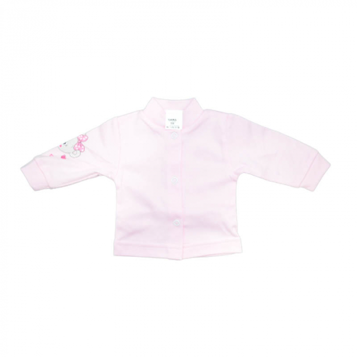 Compleu 2 piese salopeta si bluza pentru fete GAMA 714079-R, Roz [4]
