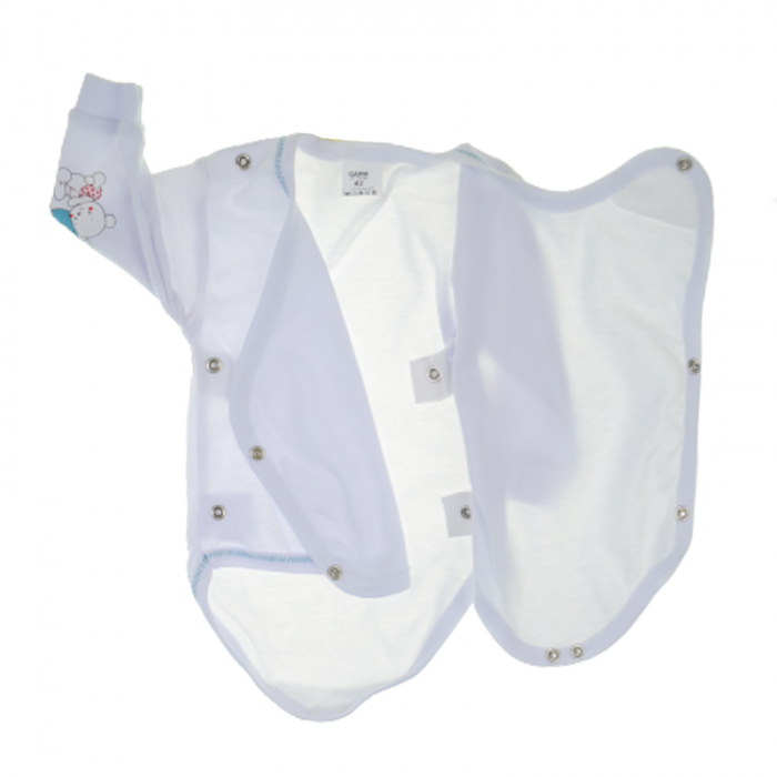 Compleu 4 piese pentru copii Gama 017GM, Alb [3]
