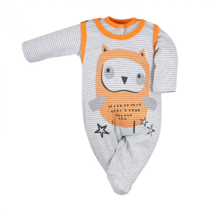 Compleu 2 piese salopeta si bluza pentru baieti Koala Paseczki 06-400-62-cm, Multicolor [2]