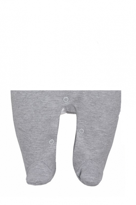 Compleu 2 piese salopeta si bluza pentru fete Koala Piesio 05-346G1-68-cm, Gri [2]