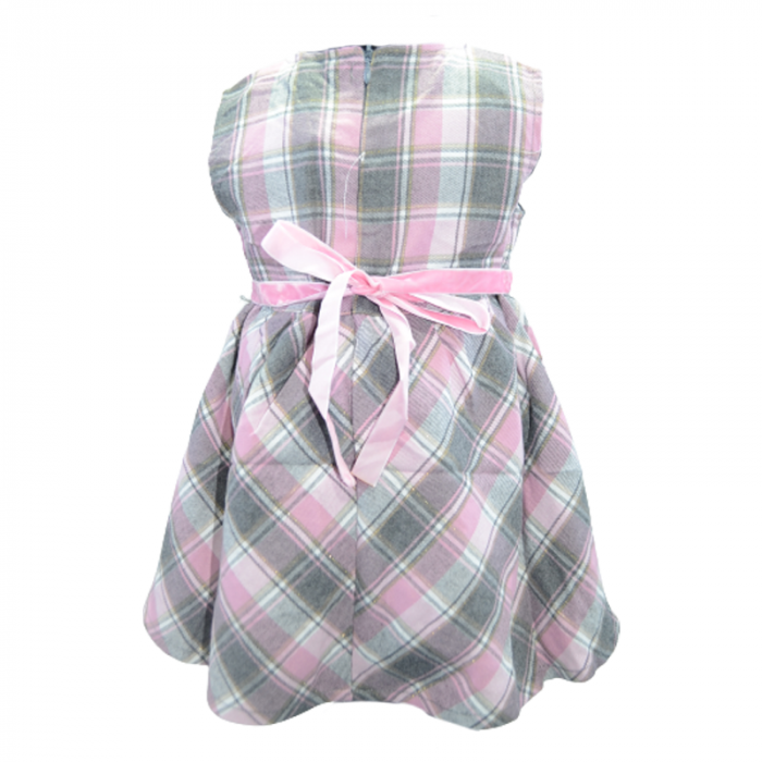 Compleu 2 piese bolerou si rochita pentru fete Happy House HH562R, Roz [5]