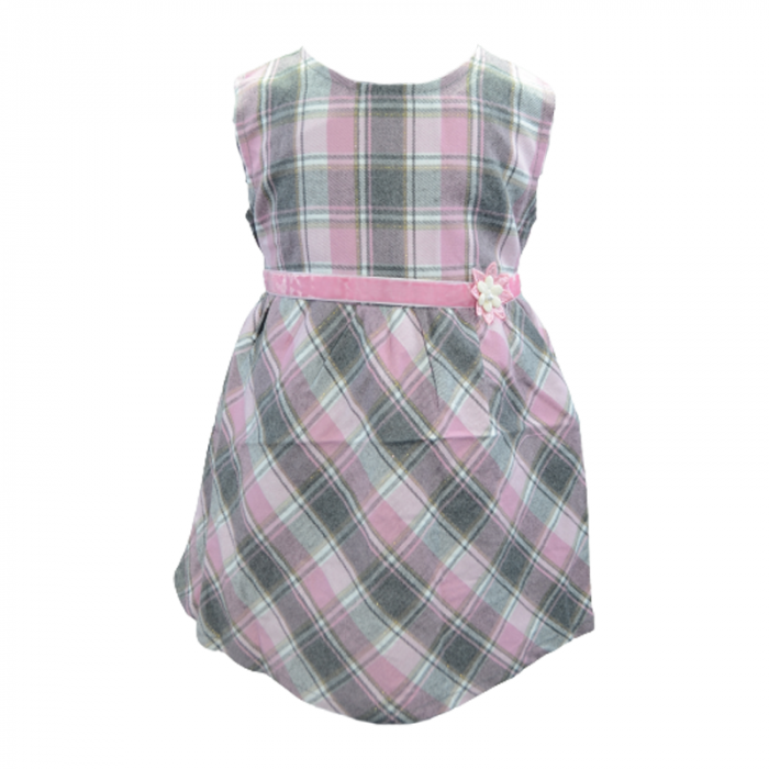 Compleu 2 piese bolerou si rochita pentru fete Happy House HH562R, Roz [4]