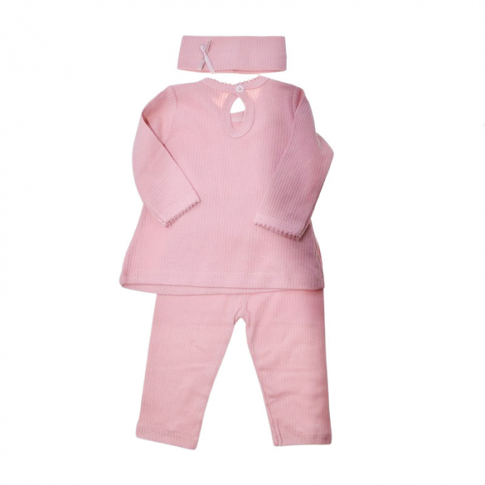 Compleu 3 piese pantaloni bluza si bentita pentru fete Mini Junior CMPMJ-01 [1]