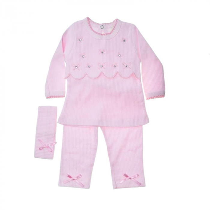 Compleu 3 piese pantaloni, bluza si bentita pentru fete Mini Junior CMPMJ-02 [1]