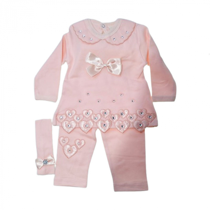 Compleu 3 piese pantaloni, bluza si bentita pentru fete Mini Junior CMPMJ-04 [1]