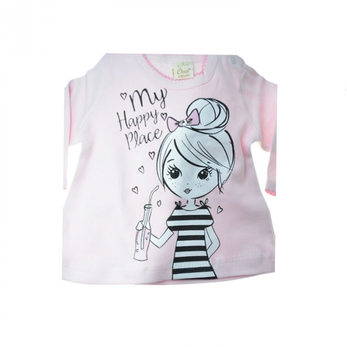 Compleu 3 piese pantaloni, bluza si bentita pentru fete Mini Junior CMPMJ-06 [2]