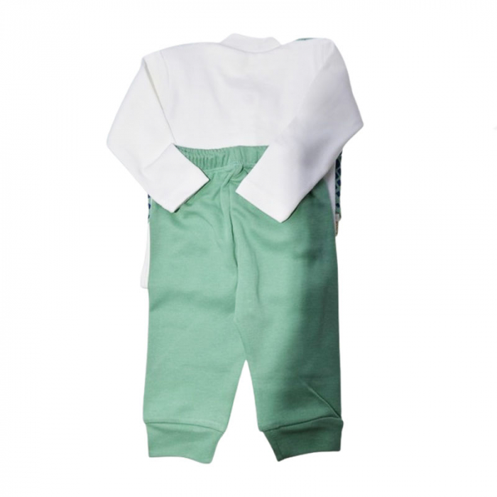 Compleu 3 piese pantaloni, bluza si caciula pentru baieti Mini Junior CMPMJ-10 [3]