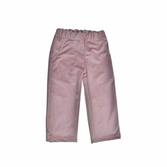 Compleu 3 piese pantaloni, bluza si cardigan pentru fete Baby Rose, COMP-4675, Roz [3]