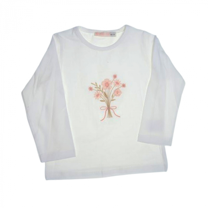 Compleu 3 piese pantaloni, bluza si cardigan, pentru fete, Mini Junior CMP4973, Roz [3]