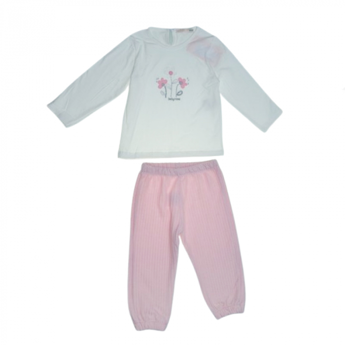 Compleu 3 piese pantaloni, bluza si jacheta pentru fete Mini Junior CMP-MJ7800, Roz [3]