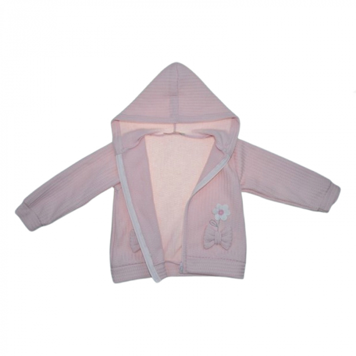 Compleu 3 piese pantaloni, bluza si jacheta pentru fete Mini Junior CMP-MJ7800, Roz [5]