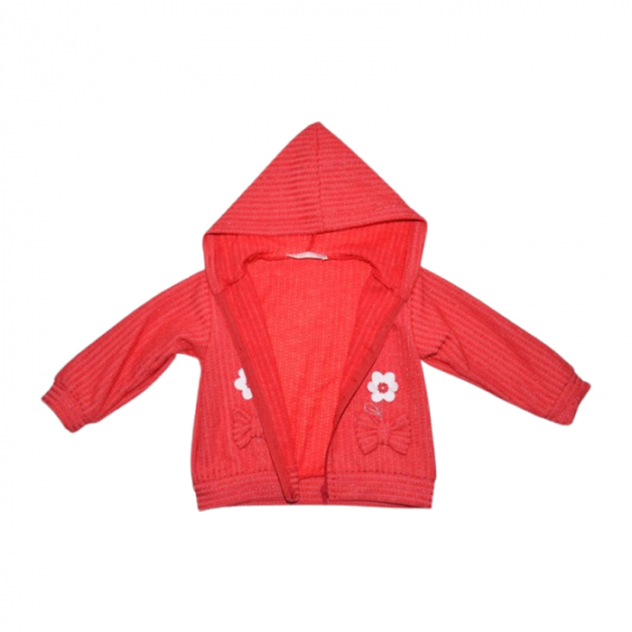 Compleu 3 piese pantaloni, bluza si jacheta pentru fete Mini Junior CMP-MJ78003, Rosu [5]