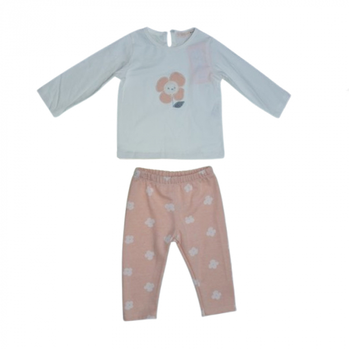 Compleu 3 piese pantaloni, bluza si vesta pentru fete Mini Junior CMP-MJ4629C, Coral [3]