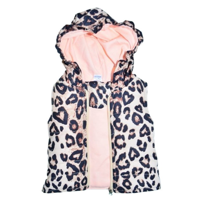 Compleu 3 piese pantaloni, bluza si vesta, pentru fete, Mini Junior CMP1021, Coral [5]