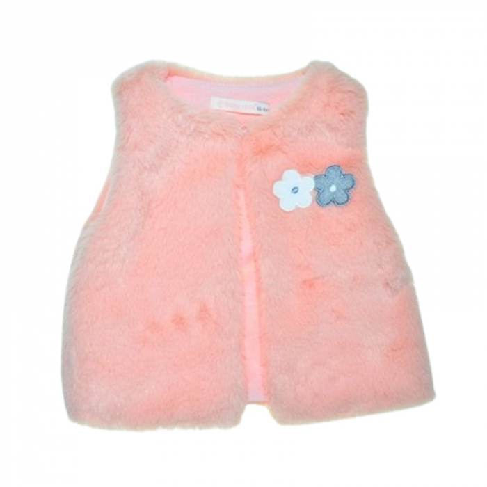 Compleu 3 piese pantaloni, bluza si vesta, pentru fete, Mini Junior CMP1021C3, Coral [5]