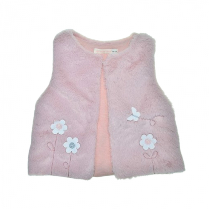 Compleu 3 piese pantaloni, bluza si vesta, pentru fete, Mini Junior CMP1021R3, Roz [5]