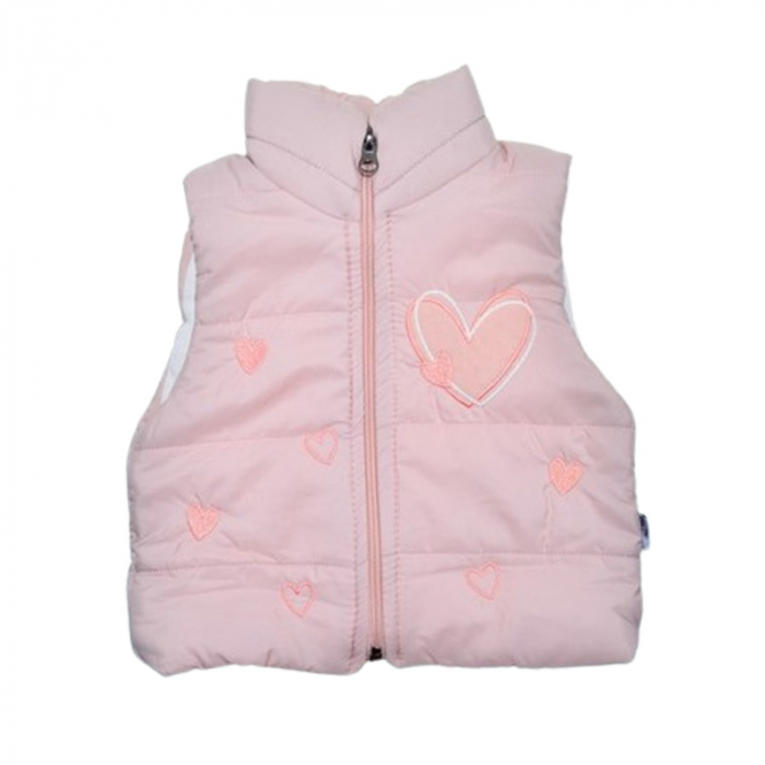 Compleu 3 piese pantaloni, bluza si vesta, pentru fete, Mini Junior CMP2021C, Coral [5]