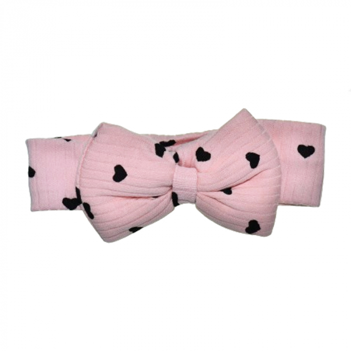 Compleu 3 piese pantaloni, body si bentita pentru fete Mini Junior COMP-MJ10, Roz [3]
