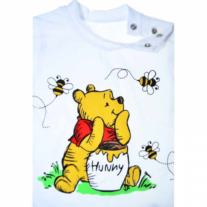 Compleu 3 piese pantaloni, body si caciula pentru baieti Mini Junior COMP-MJ7, Multicolor [3]