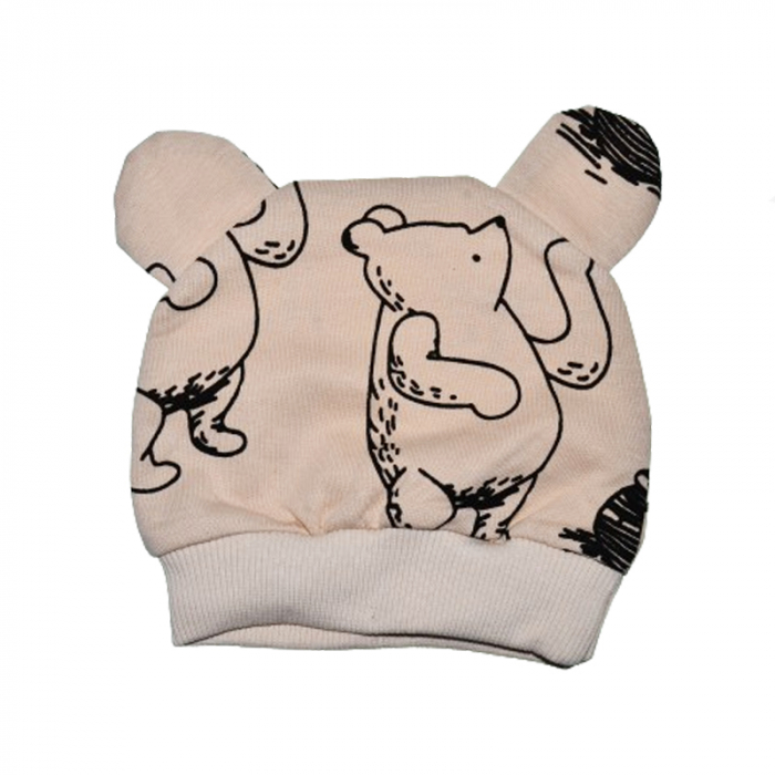 Compleu 3 piese pantaloni, body si caciula pentru baieti Mini Junior COMP-MJ7, Multicolor [4]