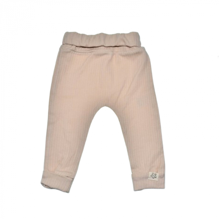 Compleu 3 piese pantaloni, body si caciula pentru copii Mini Junior SETMJ-39, Bej [3]